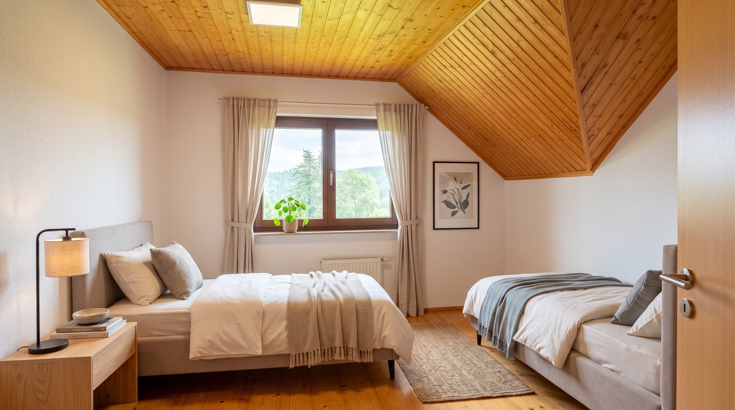 Gästezimmer (KI modifiziert)